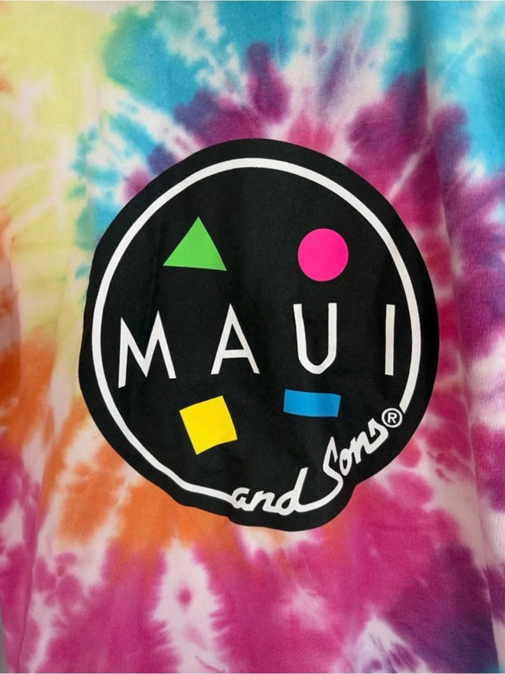 Maui and Sons Tie Dye Hoodie size M(10-12)